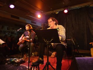 Ola Magnell och Jonatan Stenson, Folk å Rock, Malmö 3 oktober 2019.
